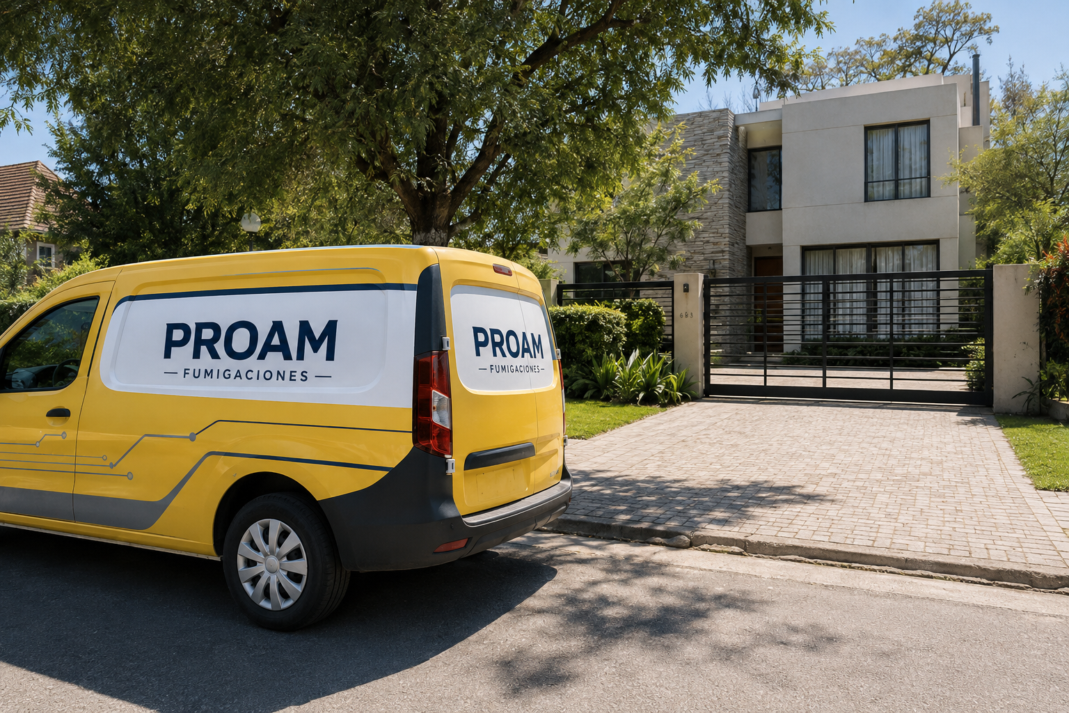 Vehículo de PROAM en una vivienda